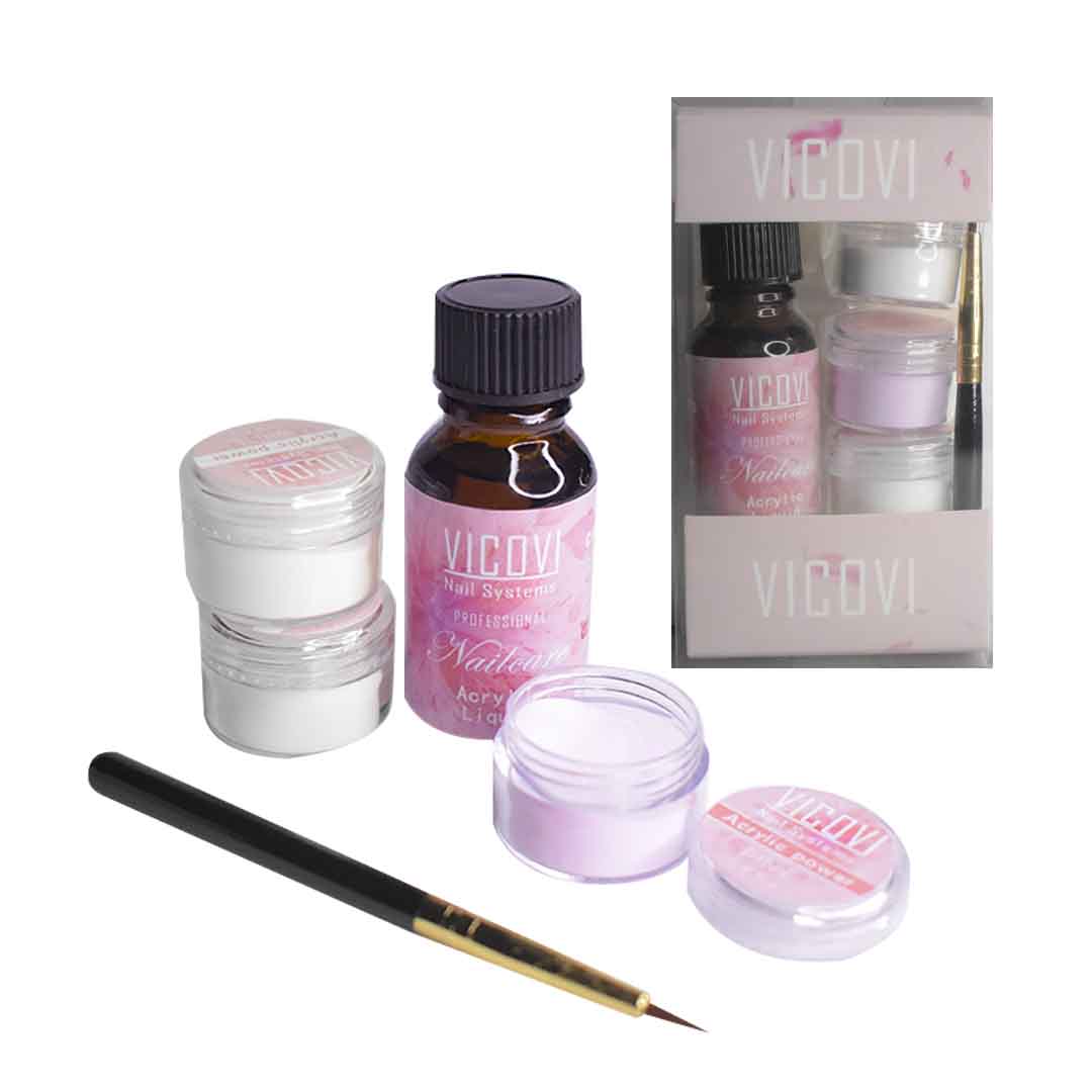 Kit para uñas acrilicas vicovi