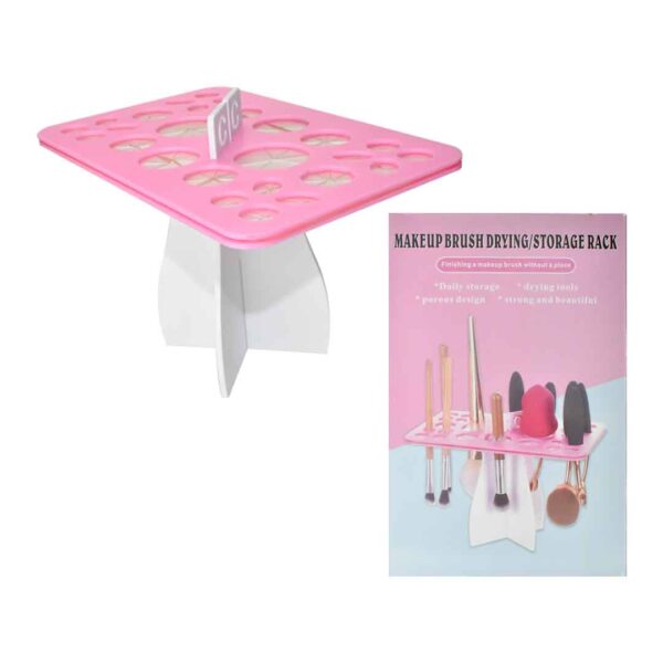 Organiizador de brochas make up brush drying