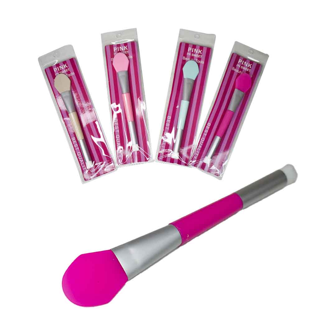 Brocha doble con punta pequeña aplicadora de mascarillas