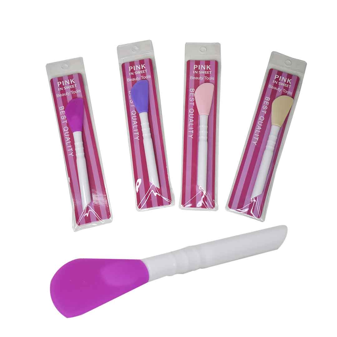 Brocha ovalada de punta plana aplicadora de mascarillas