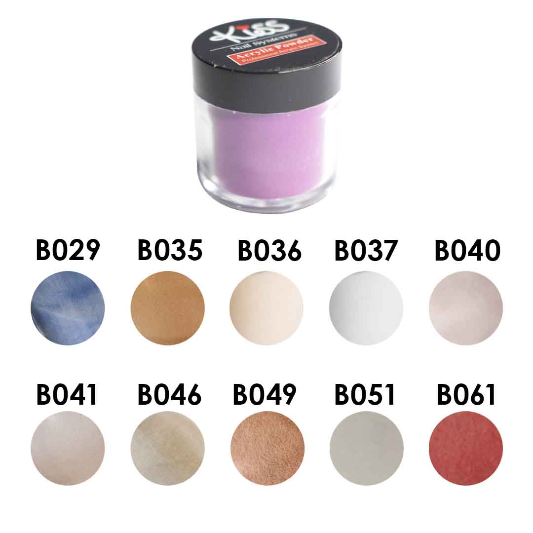 Acrílicos para uñas marca kiss acrylic powder