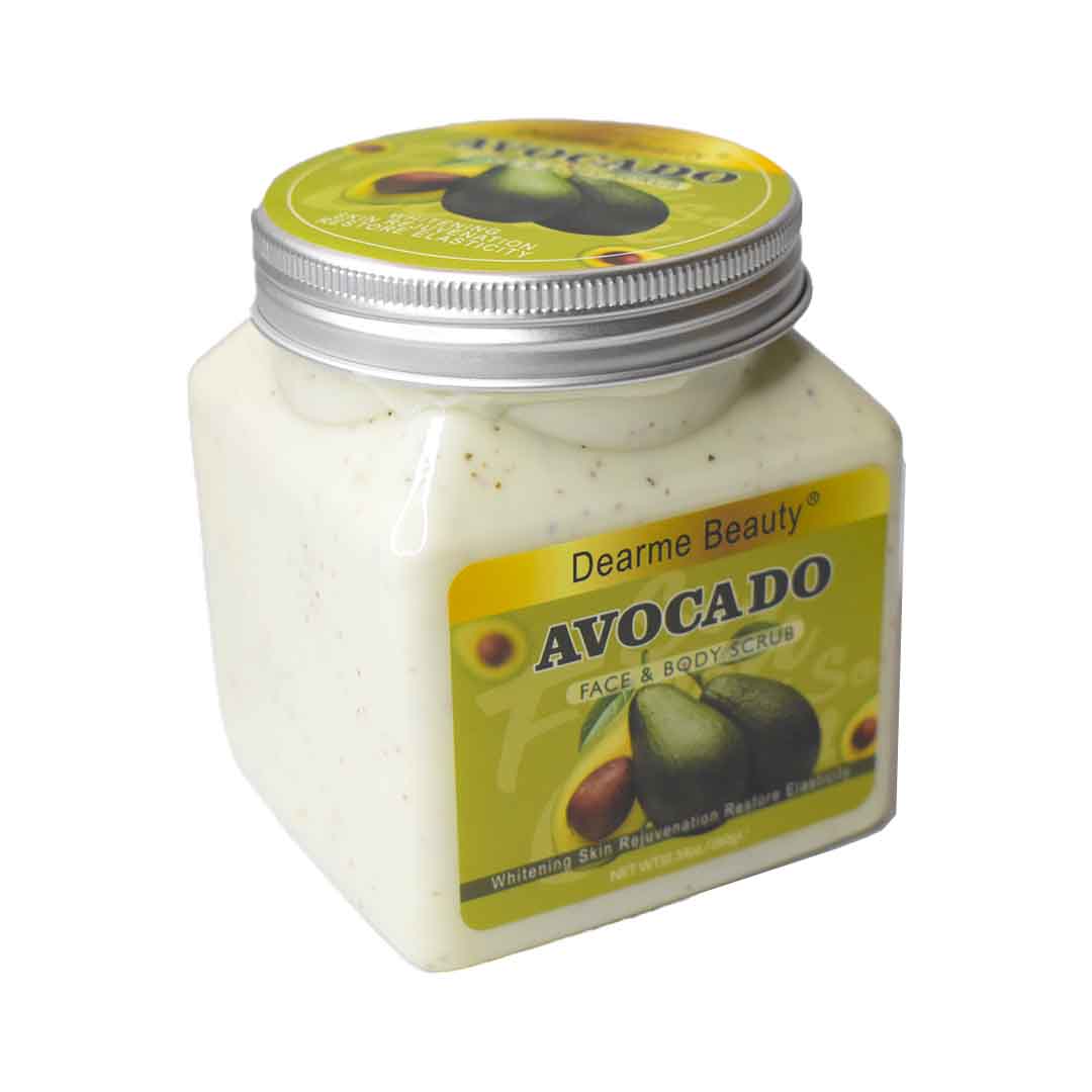 Exfoliante corporal dearme beauty de aguacate