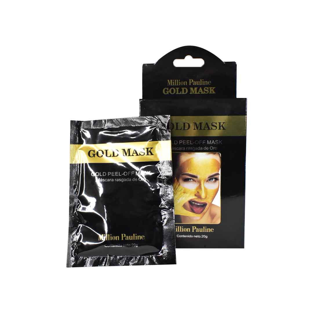 Unidad de mascarilla Million Pauline gold mask caja negra
