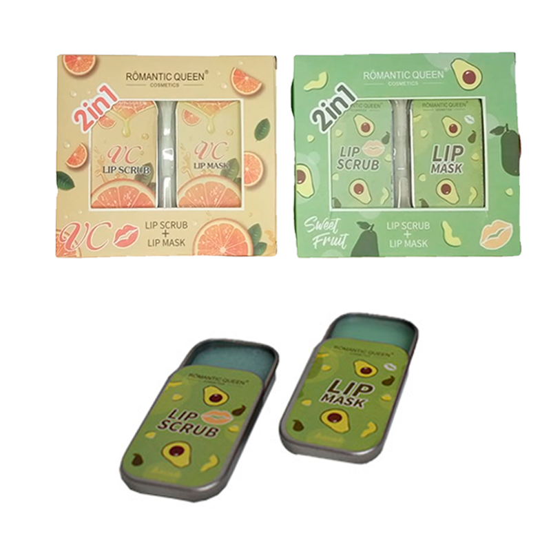 Exfoliante y balsamo para labios 2 en 1 romantic queen