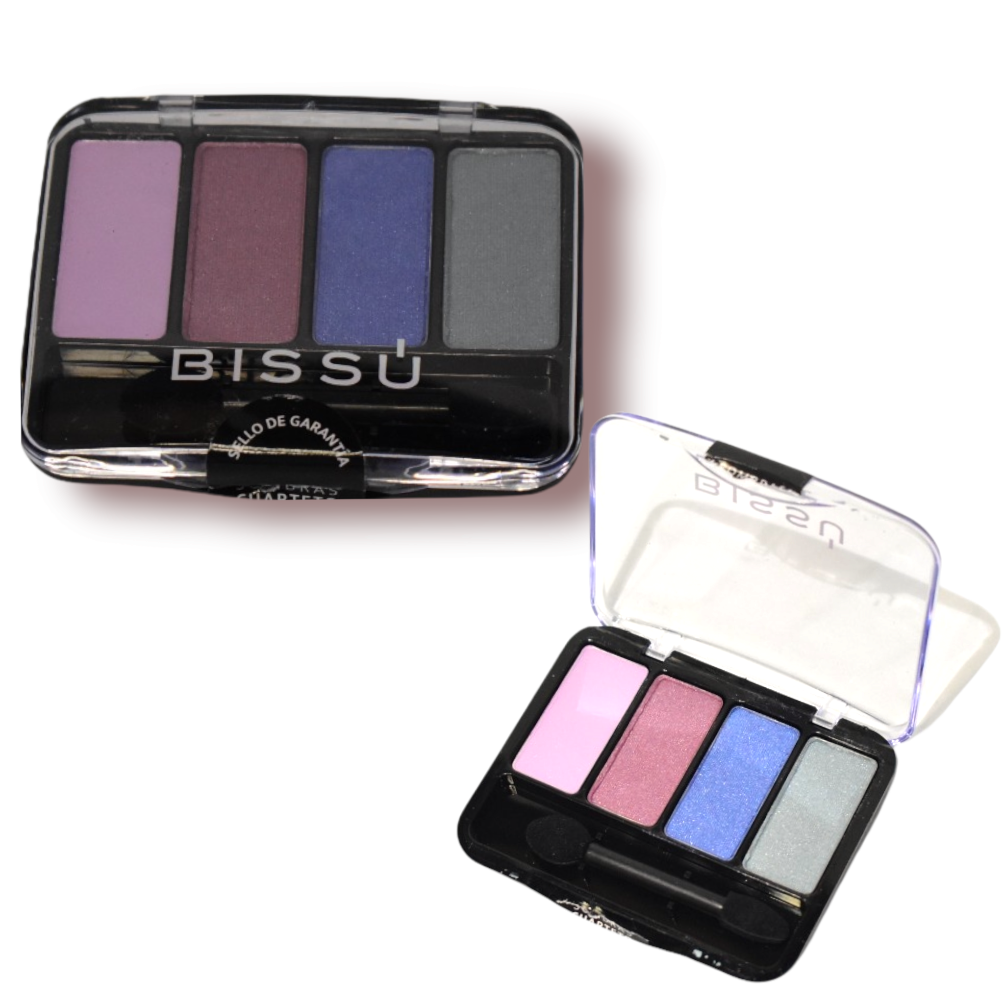Cuarteto de sombras bissu con brocha aplicadora 20