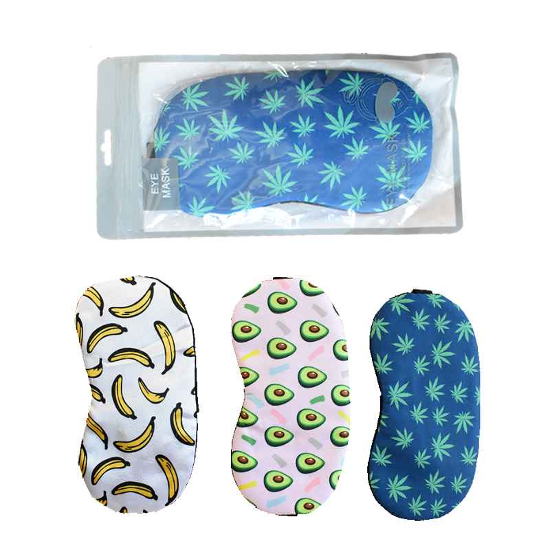 Antifaz para dormir con diseño de frutos naturales