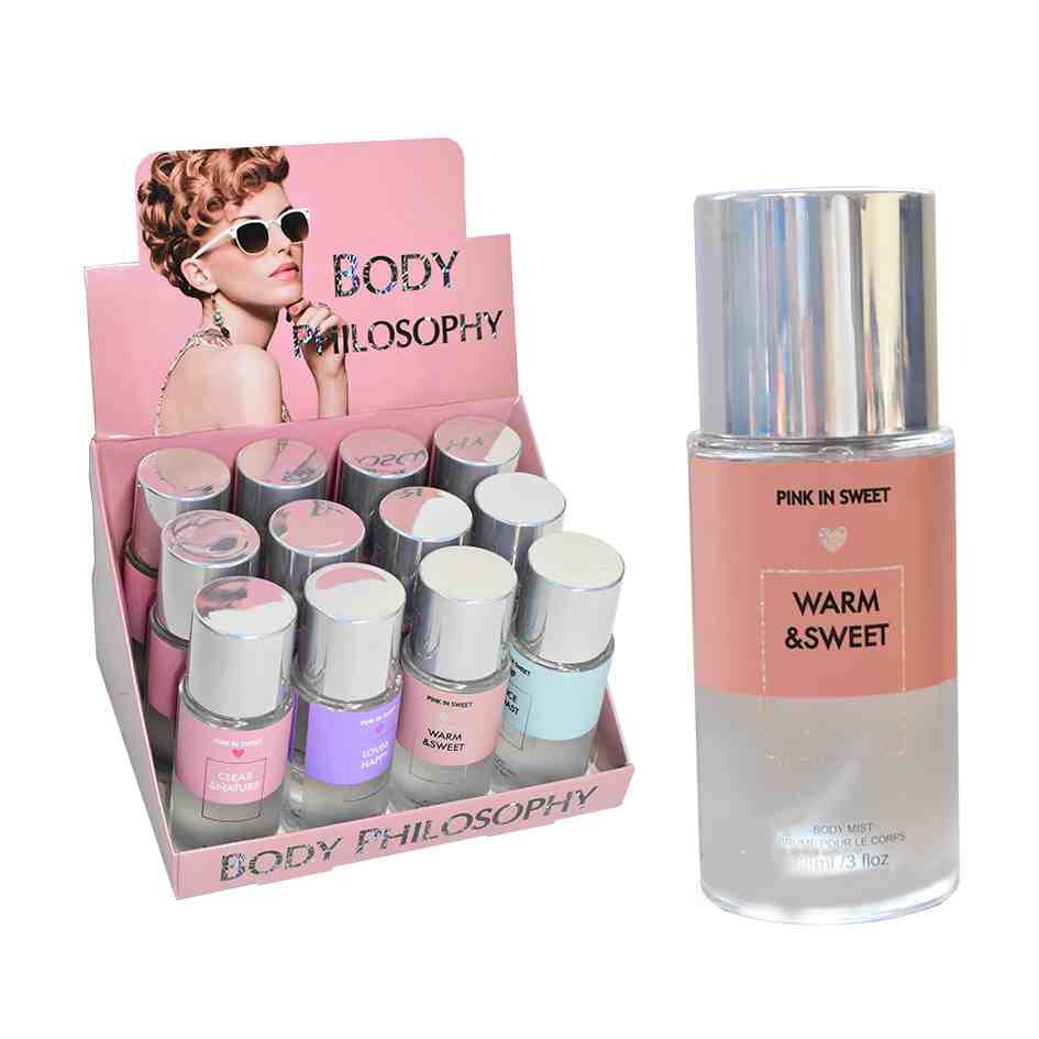 Splash body philosophy tapa plateada warm &