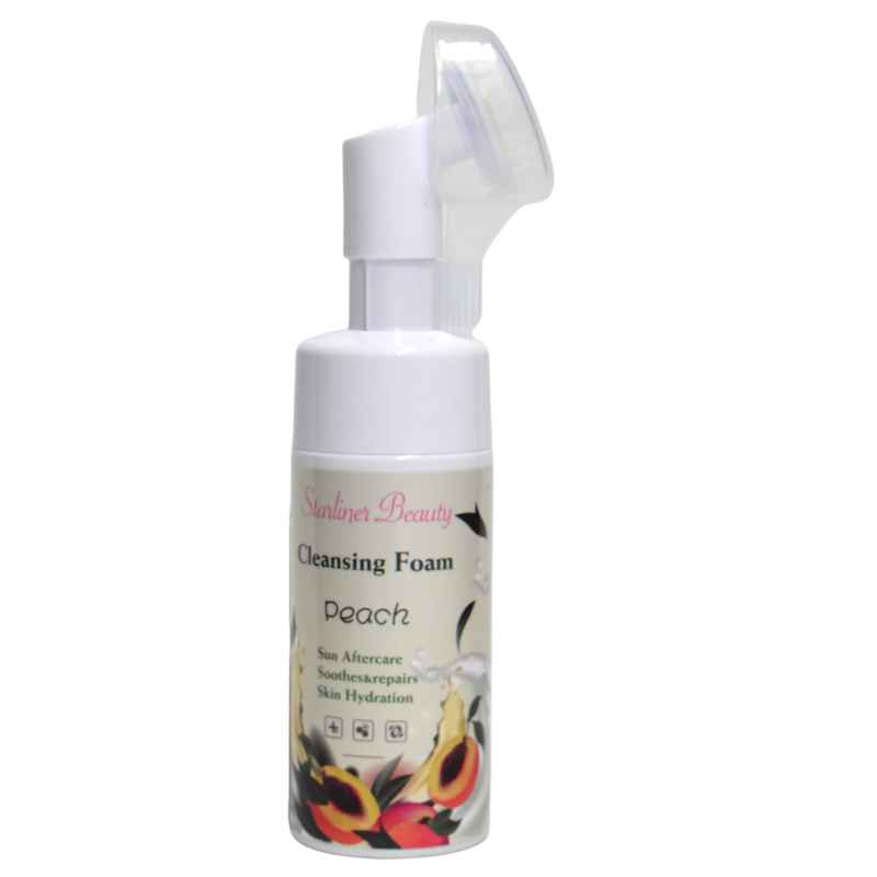 Espuma limpiadora starliner beauty de durazno 120ml