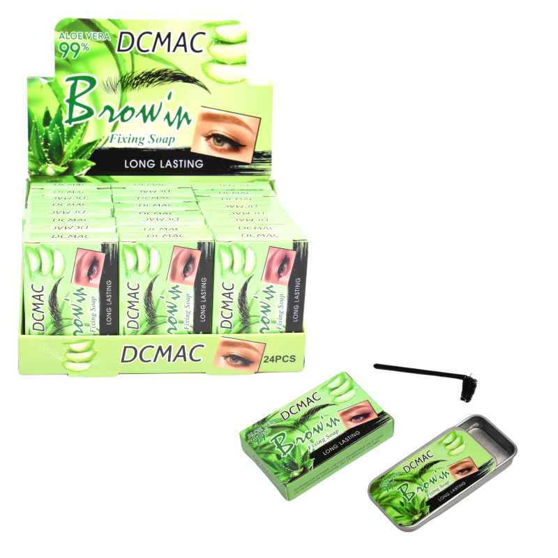 Jabon para cejas dcmac presentación de aloe vera