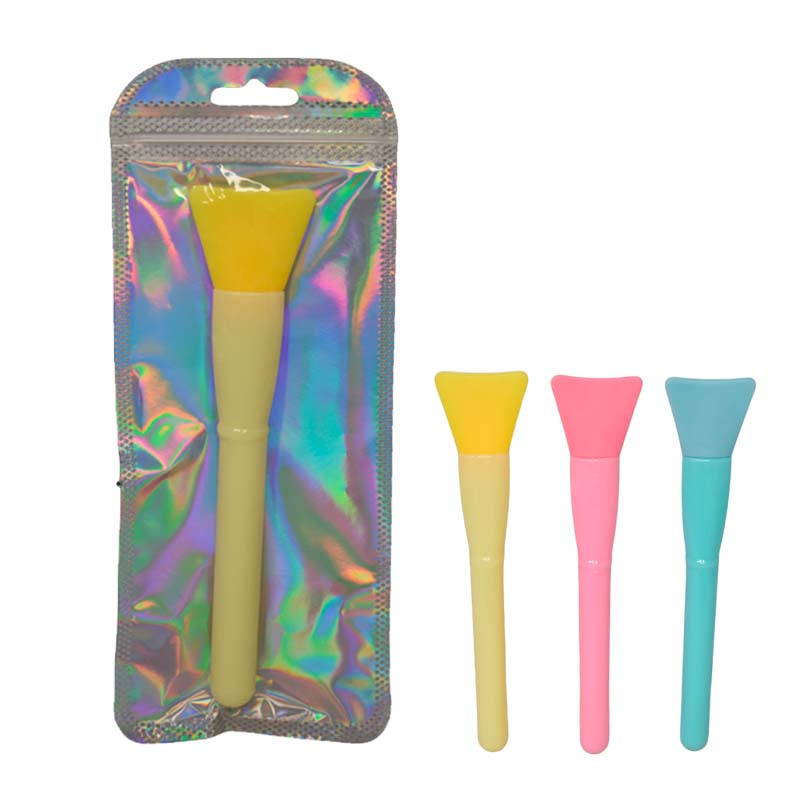 Aplicadora de mascarilla una punta plana colores pastel surtidos