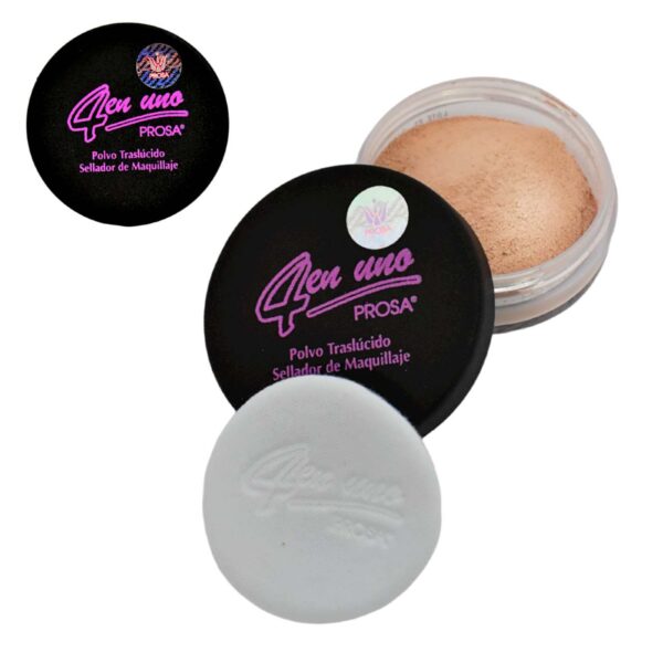 Polvo suelto traslúcido sellador de maquillaje Prosa Natural 1