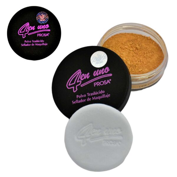 Polvo suelto traslúcido sellador de maquillaje Prosa Natural 2