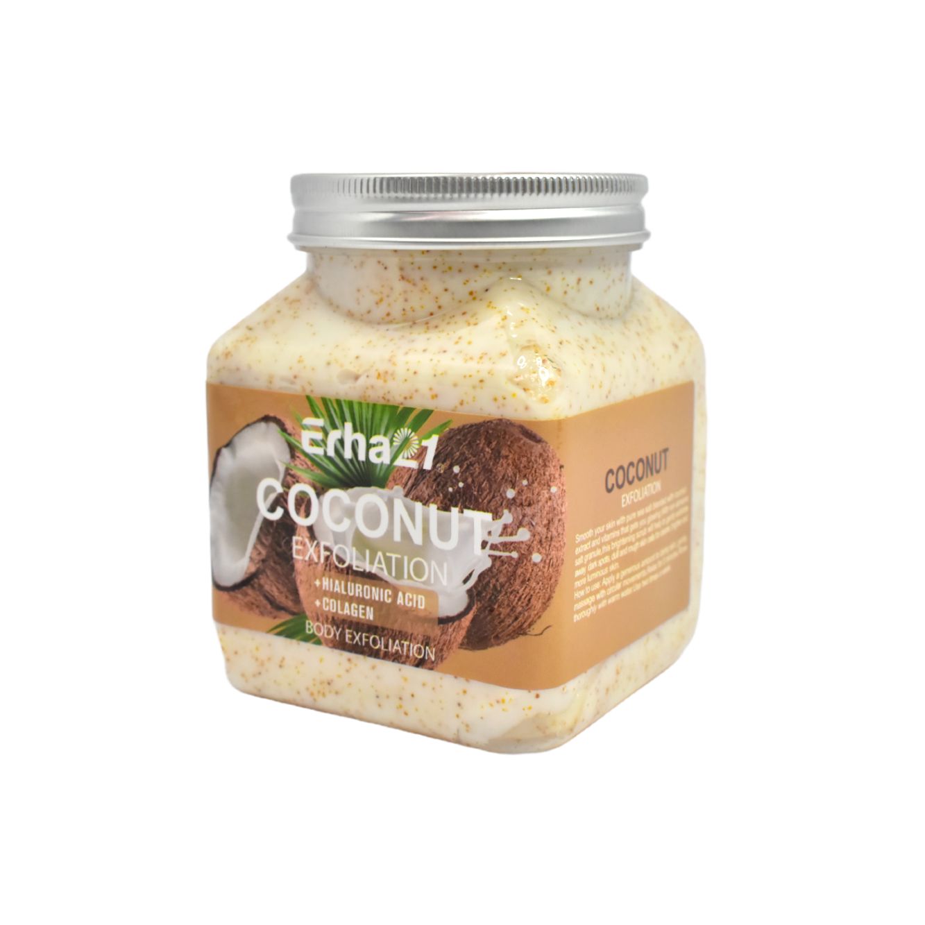 Exfoliante de coco 500ML Erha21