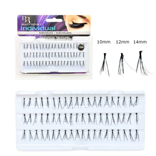 Extensión de pestañas en racimo Beauty Republic
