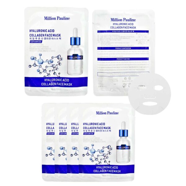 Mascarilla facial de ácido hialurónico Million Pauline 23ml