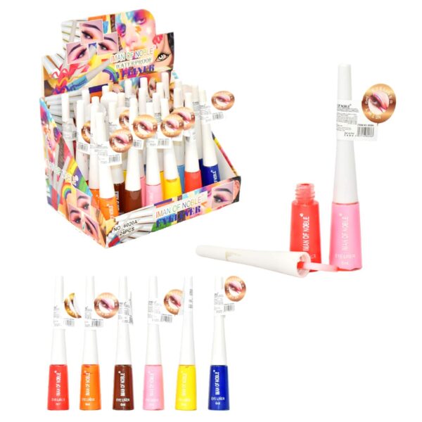 Delineador para ojos tintero de colores Iman Of Noble 6ML