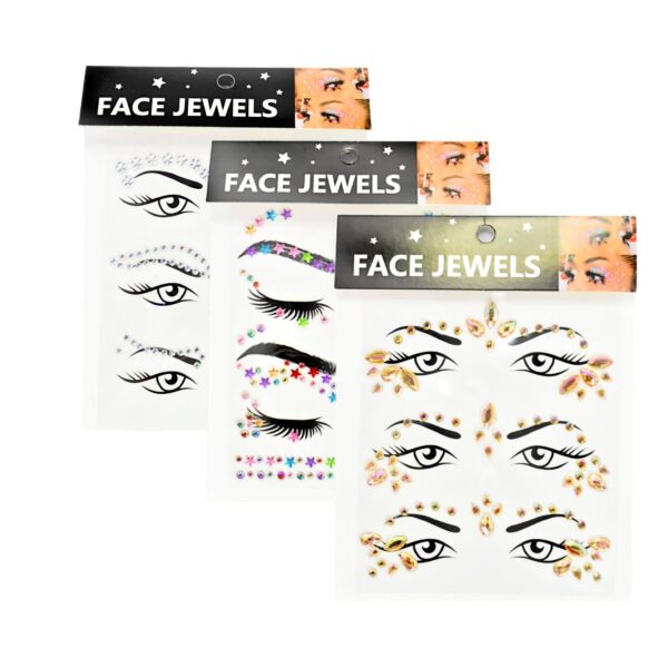Perlas para decoracion facial face jewels