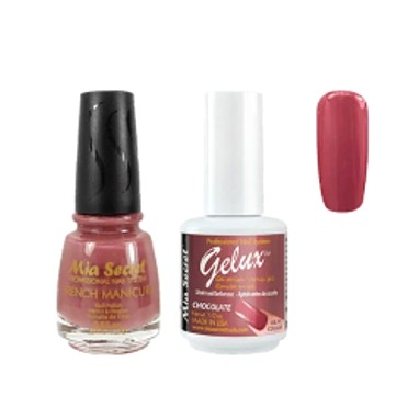 Duo De Esmalte Y Gelish Mia Secret Para Uñas - Imagen 5