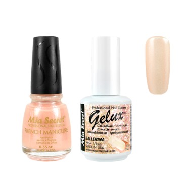 Duo De Esmalte Y Gelish Mia Secret Para Uñas - Imagen 4
