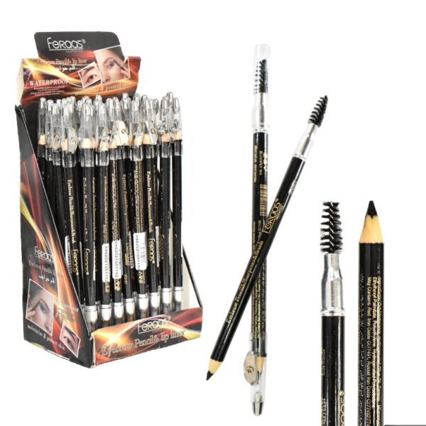 Delineador Para Cejas En Crayon 2 En 1 Feraas