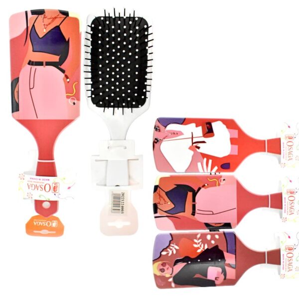 Cepillo Para Cabello En Presentacion Circular Y Cuadrada Estilo Surtido
