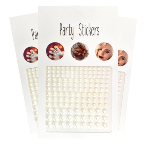 Perlitas Para Decoracion De Maquillaje, Uñas Y Cabello Party Stickers