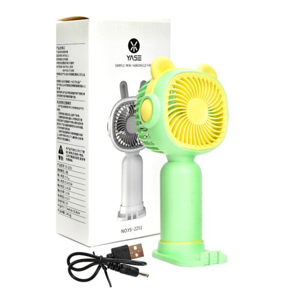 Mini Ventilador De Mesa Yase Recargable
