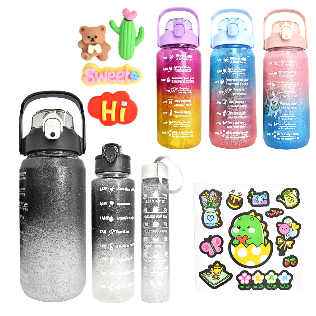 Pachones Motivacionales y de Osito Presentaciones Surtidas - Imagen 2