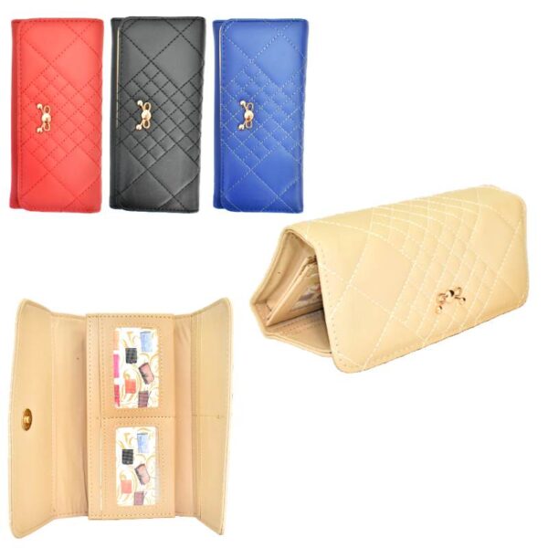 Billetera Rectangular De Diseños Y Colores Variados Q32.10 - Imagen 4