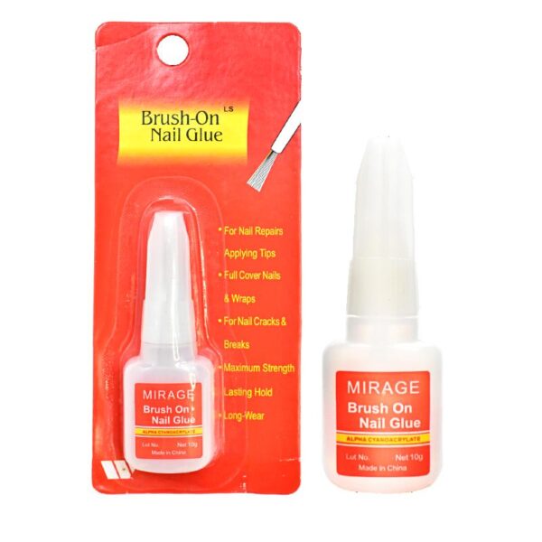 Pegamento Para Uñas Empaque Rojo Y Azul Mirage LOTE2