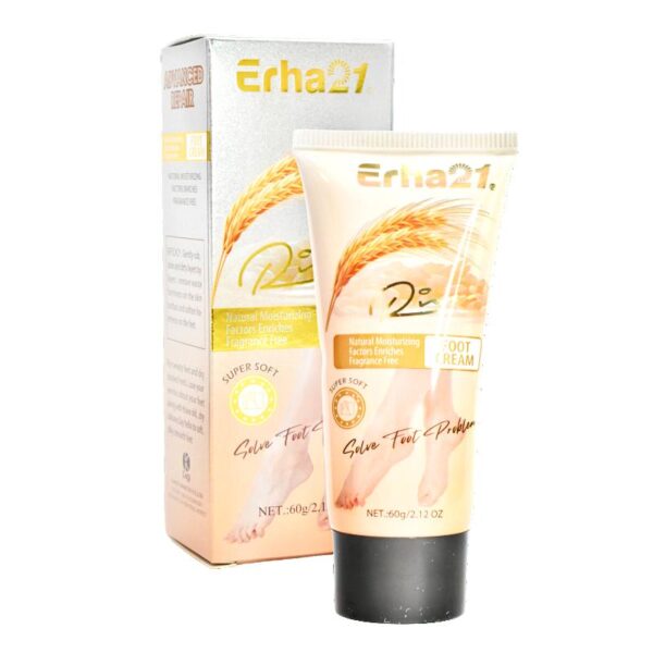 Crema Para Pie Erha 21 Con Extracto De Arroz 60Gramos