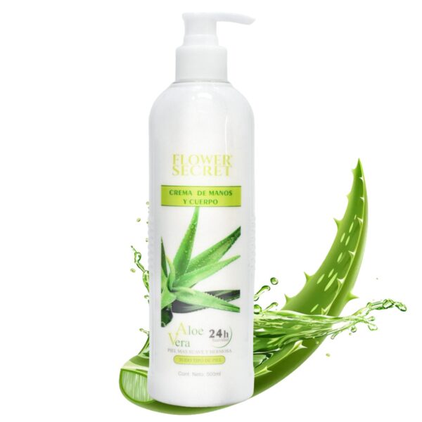 Crema De Mano Y Cuerpo Flower Secret De 500Ml LOTE 1