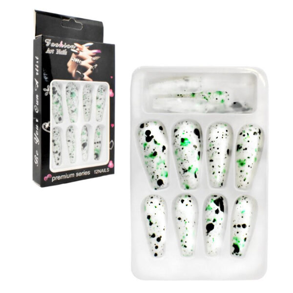 Uñas Press On Nails 12pcs - Imagen 8