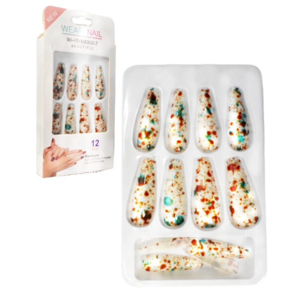 Uñas Press On Nails 12pcs - Imagen 7
