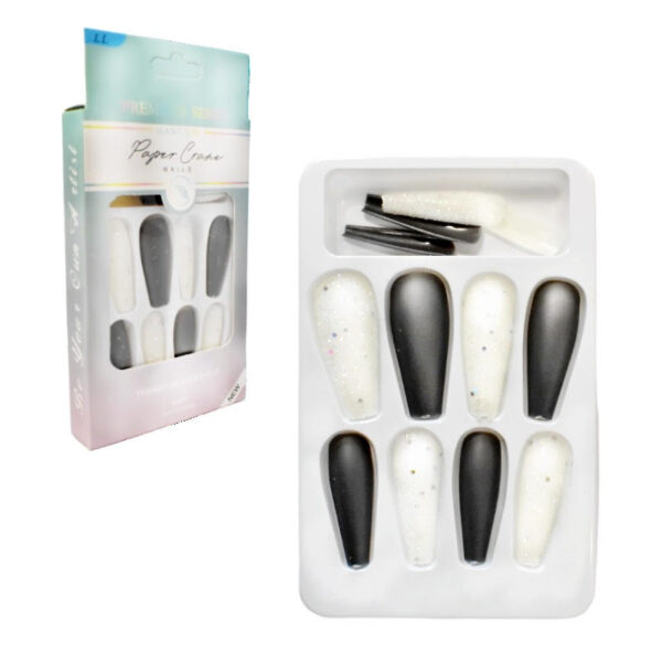 Uñas Press On Nails 12pcs - Imagen 5