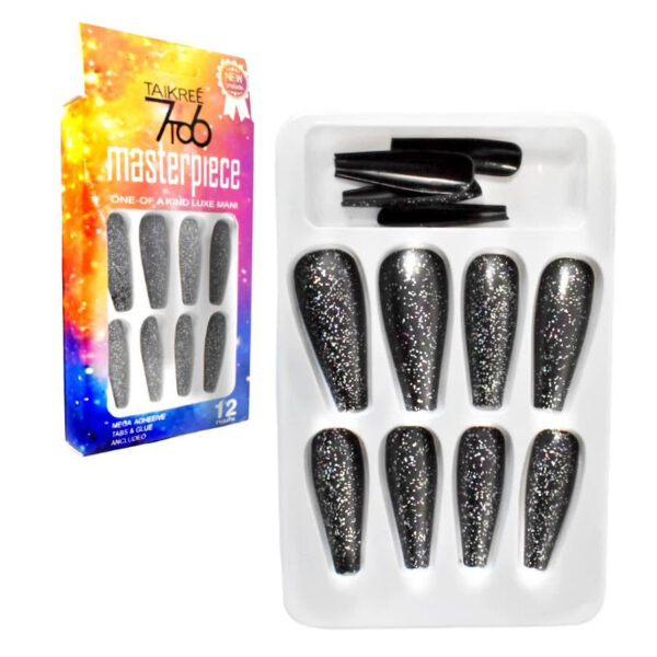 Uñas Press On Nails 12pcs - Imagen 4