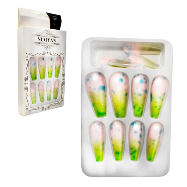 Uñas Press On Nails 12pcs - Imagen 2