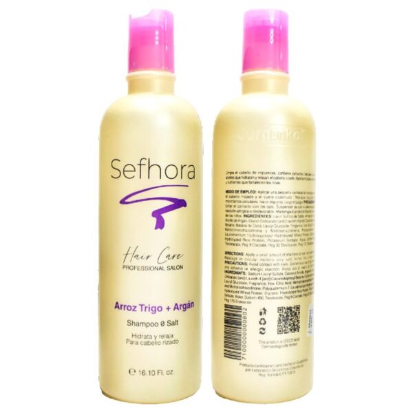 Shampoo Sefora, Shine, Therapy Surtidos