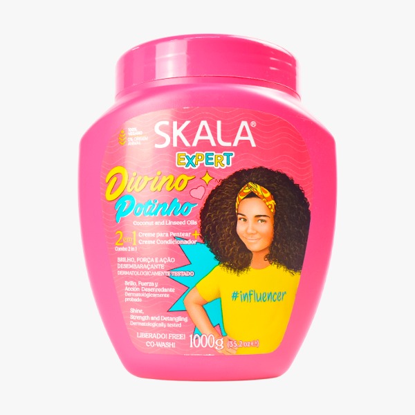 Tarro de Crema de Tratamiento Acondicionadora Vegana 2 en 1 Fuerza, Brillo, Skala - Imagen 4