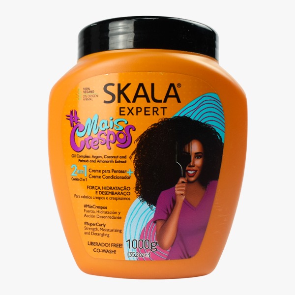 Tarro de Crema de Tratamiento Acondicionadora Vegana 2 en 1 Fuerza, Brillo, Skala - Imagen 5