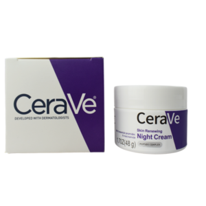 Crema facial de noche 48G. CERAVE caja blanca y morado