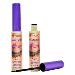 Delineador color negro con tapa morada prosa 10g Lote 2