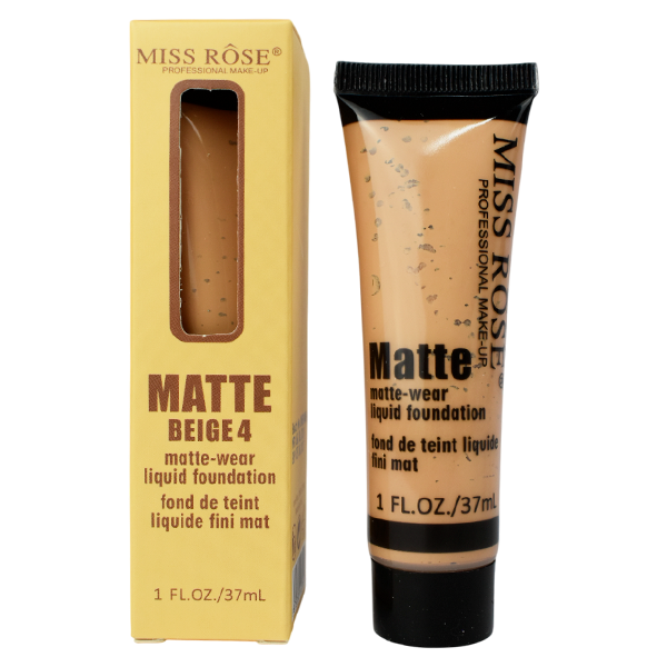 Bases para rostro Miss Rose matte tonos surtidos - Imagen 4